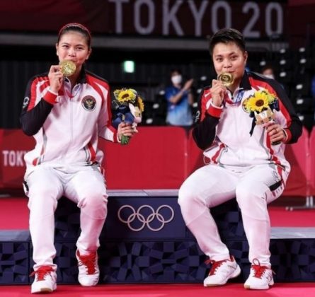 Bulu Tangkis Ganda Putri Indonesia Raih Medali Emas Di Olimpiade Tokyo