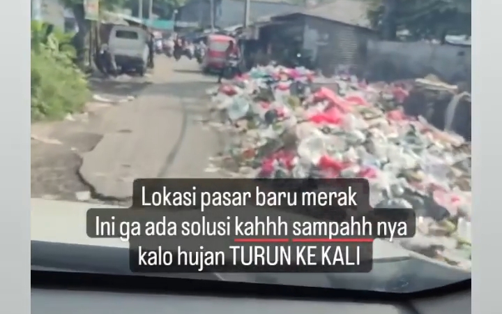 Pemkot Cilegon Punya BBJP Warga Kesal Sampah Numpuk Di Jalan Pasar