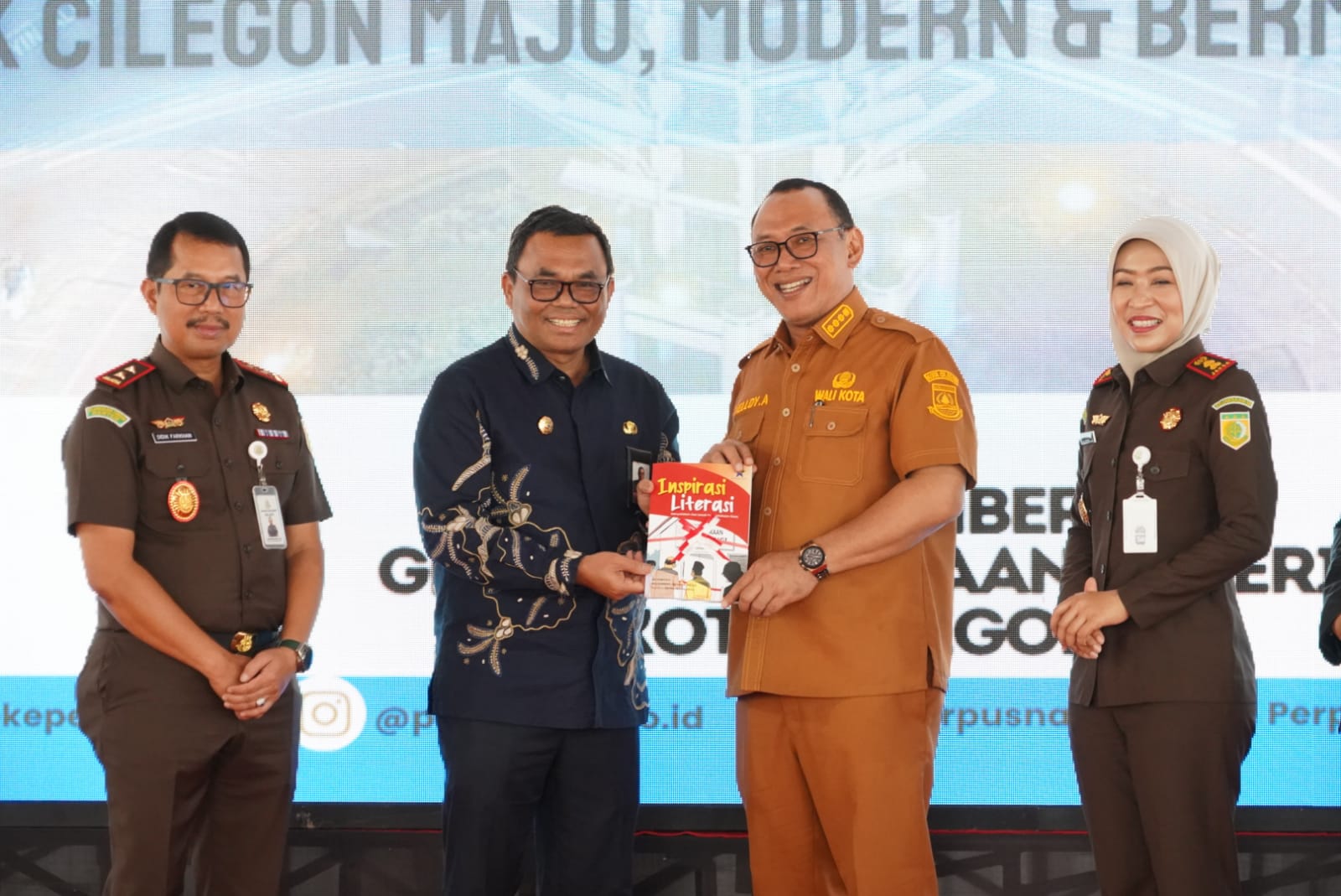 Launching Perpustakaan Digital Walikota Cilegon Harap Bisa Tingkatkan