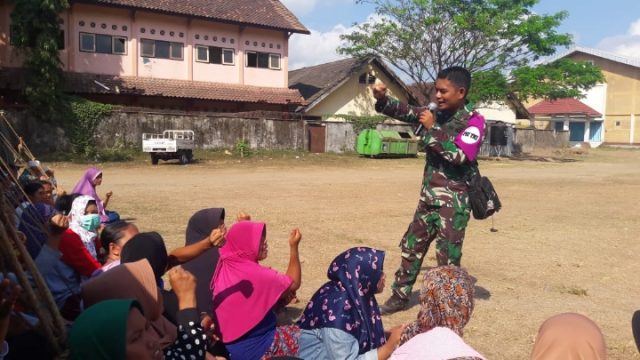 Tim Psikologi TNI Kogasgabpad Bantu Pulihkan Trauma Warga 
