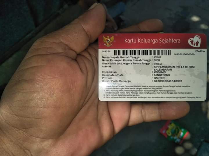 Miliki Kartu Sejahtera, Nyatanya Kakek Ini Tak Pernah Terima Bantuan