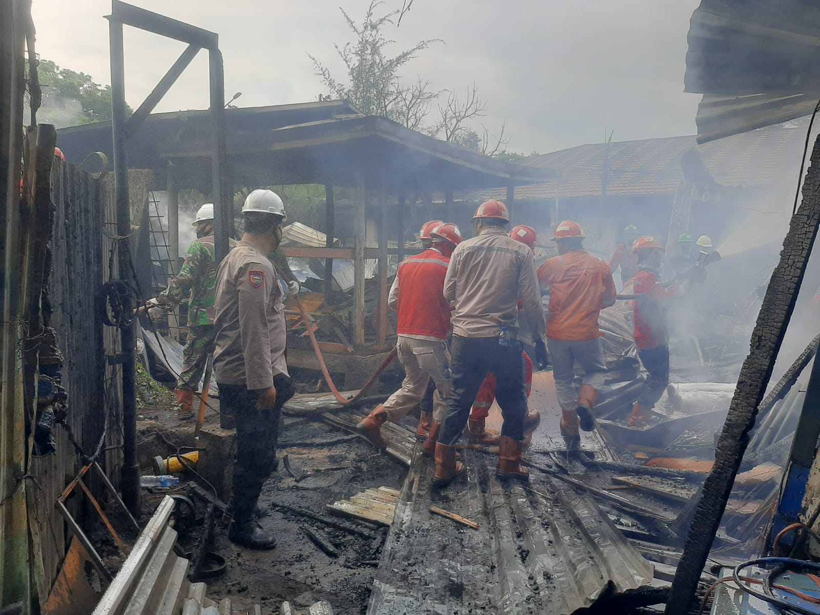 Sebab Kebakaran Di Gudang Elektronik PT Ceres Art Indonesia Dan Gudang ...