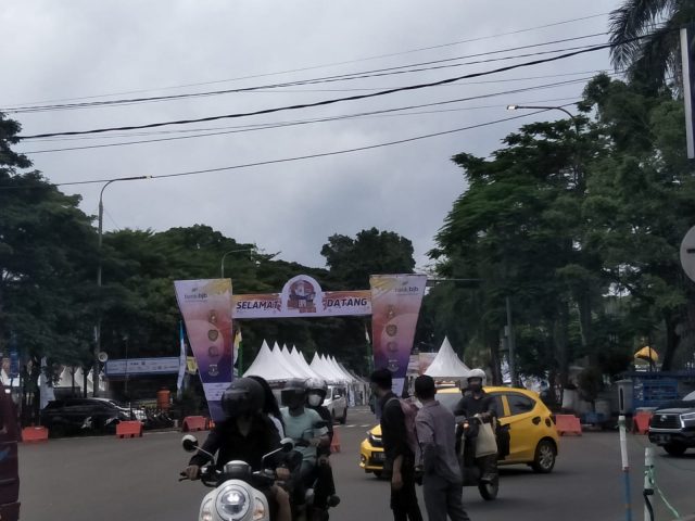 Gebyar Expo UMKM 2022 Provinsi Banten di Alun-alun Kota Serang berlangsung semarak. Kegiatan yang digelar oleh Korem 064 Maulana Yusuf tersebut dalam rangka menyambut Hari Ulang Tahun (HUT) ke-77 TNI Angkatan Darat.