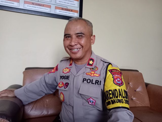 Kabag Ops Polres Pandeglang Kompol Yogie Roozandi.