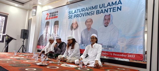 Silaturahmi ulama di Banten.